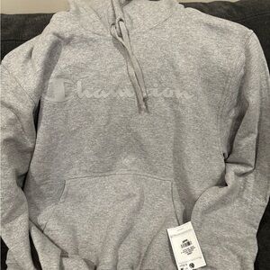Champion Light Gray Men's Hoodie